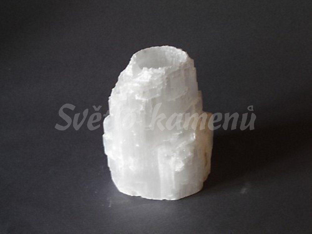 SVÍCEN SELENIT BÍLÝ - kaskáda