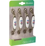 Walteco Nábytková úchytka s kyticí 96…