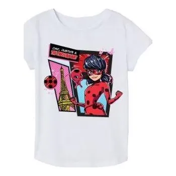 Dívčí tričko Beruška a Černý Kocour TRIČKO KOUZELNÁ BERUŠKA bílé Velikost: 116