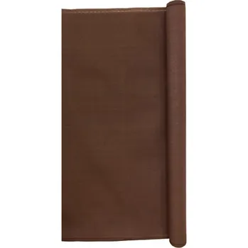 zahradní zástěna Stínící síť HDPE 1,8x10m, hnědá, 230g/m2