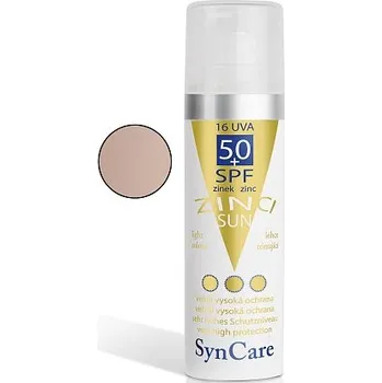 Přípravek na opalování Zinci Sun SPF 50+ lehce tónující 2 ml