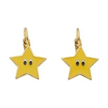 Náušnice Doria Náušnice hvězdička z oceli zlaté C398