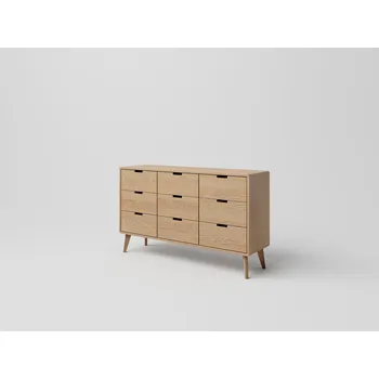 Komoda SCANDIA Retro komoda zásuvková SC-D05M, dub