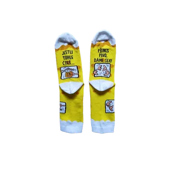 Pánské ponožky Veselé ponožky - Jestli tohle čteš.. 43-46