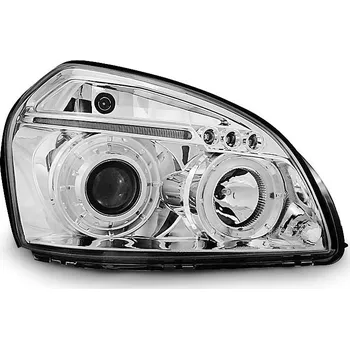 Přední světlomet TUNING-TEC Přední světla Hyundai Tucson 04-10 Angel Eyes - chrom