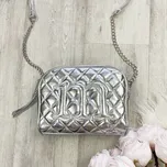Crossbody kabelka Monnari X923 stříbrná