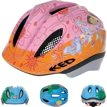 Cyklistická přilba Bike Fashion dětská helma - KED MEGGY - vel. S - Dora 845210