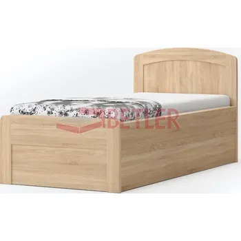 Postel BMB LAMINO JEDNOLŮŽKO BMB MARIKA ART S ÚLOŽNÝM PROSTOREM 120x200cm