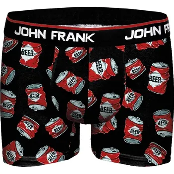 Boxerky Pánské boxerky John Frank JFBD314 XL černá