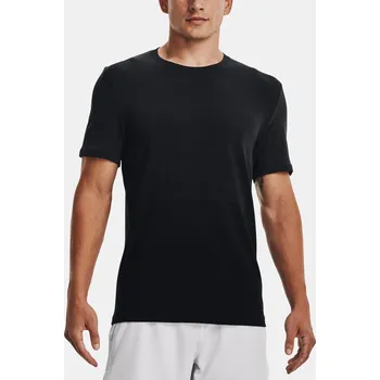 Pánské tričko Pánské funkční tričko Under Armour UA Seamless LUX SS-BLK - černé Velikost: M