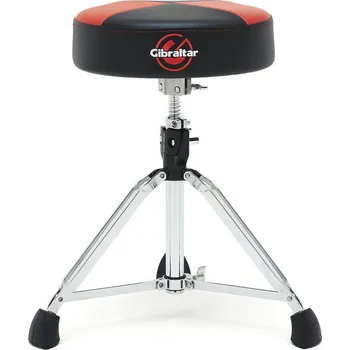 Bubenická stolička Gibraltar Stolička pro bicí 9000 série9608RQPRB Kulatá horní část 15096