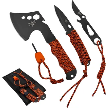 Vybavení pro přežití CHZ Outdoorová výbava "OUTDOOR ORANGE" taktická / sada 4 kusů