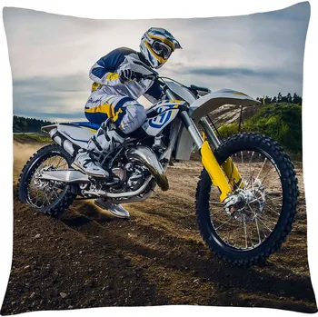 Polštář Polštář motorky 24 Mybesthome 40x40 cm Varianta: Povlak na polštář s výplní, 40x40 cm