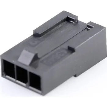 Elektrický konektor Molex zásuvkový konektor na kabel 3, rozteč 3 mm, 436400301, 1 ks Bag