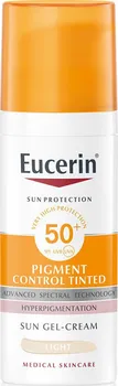 Přípravek na opalování Eucerin Sun Pigment Control Tinted světlý SPF50+ 50 ml