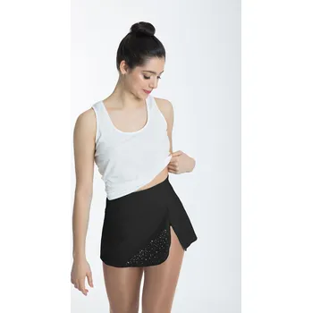 Dámská sukně Intermezzo,Sukýnka s kraťásky 7993, černá XL