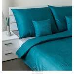 VEBA Povlečení Geon mozaika - petrolejová 70x90 + 140x200 cm