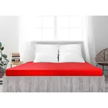 B.E.S. - Petrovice, s.r.o. Prostěradlo Jersey česaná bavlna MAKO - Červená Rozměr: 200 x 220