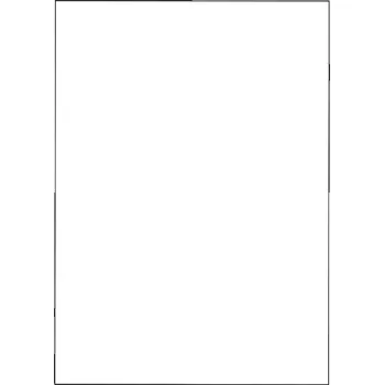 EFCO Pěnovka Moosgummi 50x70cm (1ks) bílá