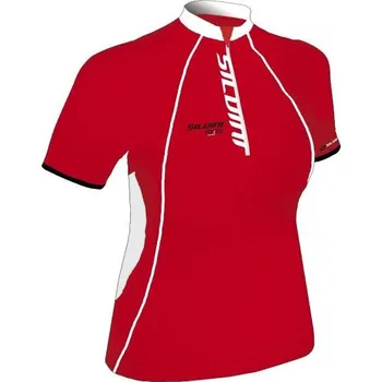 cyklistický dres dámský cyklo dres SILVINI FORZA WD116-26 červeny vel.XXL