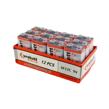 Článková baterie Baterie eurobatt R9 Max Power - 9Volt