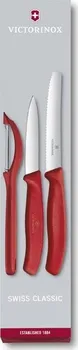 kuchyňský nůž Victorinox Swiss Classic sada nožů se škrabkou 3 ks