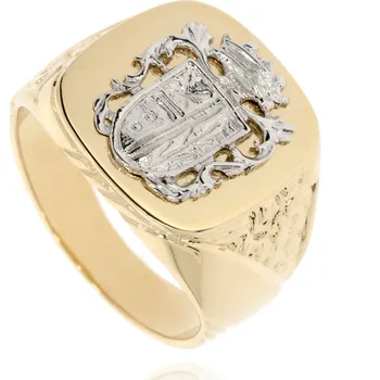 Prsten Zlatnictví Helios Pánský prsten s erbem