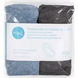 Ceba Baby Prostěradlo do kočárku 73-80 x 30-37 cm 2 ks