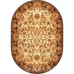 Agnella Kusový vlněný koberec Agnus Starosta sahara ovál - 170x240 cm