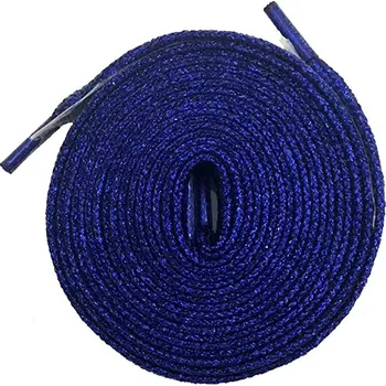 Tkaničky do bot Tkaničky do bot nebo do mikiny, jeden pár - Tmavě modré, 110 cm