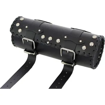 Zavazadlo na motocykl Kožená rolka na motorku Chopper/Custom RSA-4B