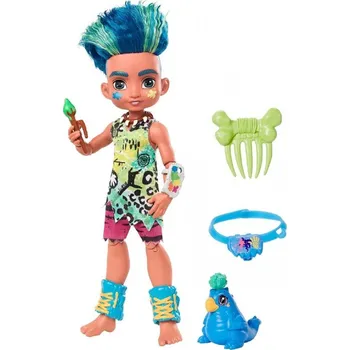 Panenka Mattel Cave Club panenka Slate s dino zvířátkem GNL87