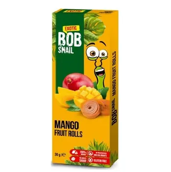 Sušené ovoce Šnek Bob Mango Fruit Rolls 30 g