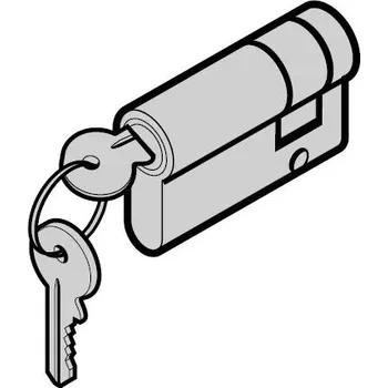 Pohon brány Cylindrická vložka 30+10mm