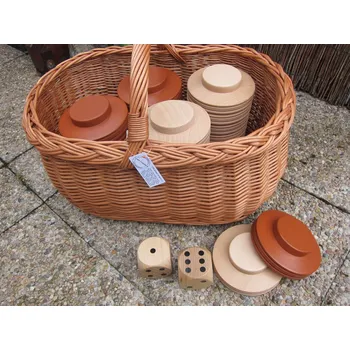 Vrhcáby velké dřevěné Hra +: bez hrací plochy