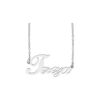 Řetízek Doria Řetízek z oceli se jménem TEREZA stříbrná chirurgická ocel