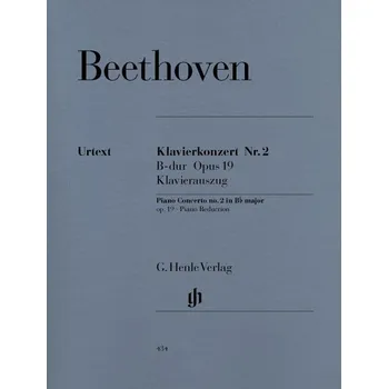 Beethoven: Concerto For Piano And Orchestra No. 2 B Flat Major Op.19 (2 Pianos) 1055066