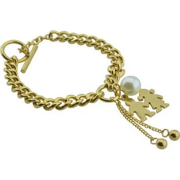 Náramek Doria Náramek zlatý z oceli řetízkový BOY & GIRL L109