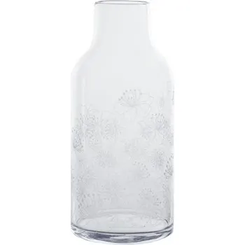 Váza Čirá váza s motivem květů