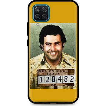 Pouzdro na mobilní telefon Kryt Samsung A12 silikon Pablo Escobar (obal neboli pouzdro na Samsung A12)