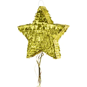 PartyDeco Zlatá hvězda