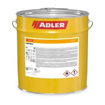 Lak na dřevo Adler LEGNOPUR G10 (Dvousložkový polyuretanový lak) hluboce matný Hmotnost balení: 4Kg + dárek k objednávce nad 1000Kč