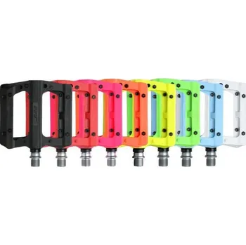 Pedál na kolo pedály HT-PA12A kovové piny černé