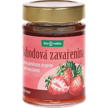bio nebio Jahodová zavařenina BIO 200 g bio nebio Jahodová zavařenina BIO 200 g