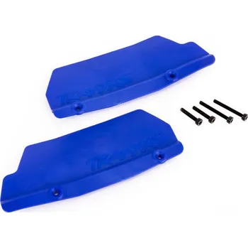 RC vybavení 1:8 Traxxas Sledge: Zástěrka zadního ramene modrá (1 pár)