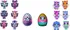 Figurka Spin Master Hatchimals Glowup velká zvířátka tyrkysová