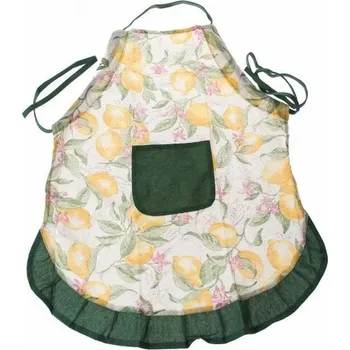 Kuchyňská zástěra Dakls Kuchyňská zástěra Citrony, 60 x 74 cm, zelená