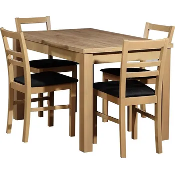 Jídelní set Jídelní Set Stella 1+4 St30 120/80 W-107 Dub Wotan