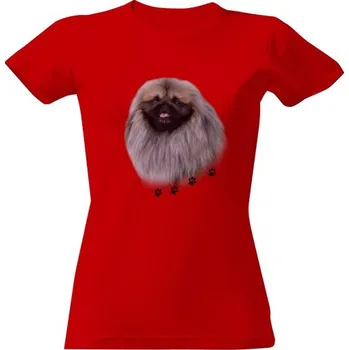 Dámské tričko Tričko s potiskem Pekingský palácový psík dámské