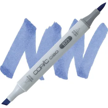 Lihová fixa COPIC Ciao oboustranná Brush & Chisel, B23 Phthalo blue